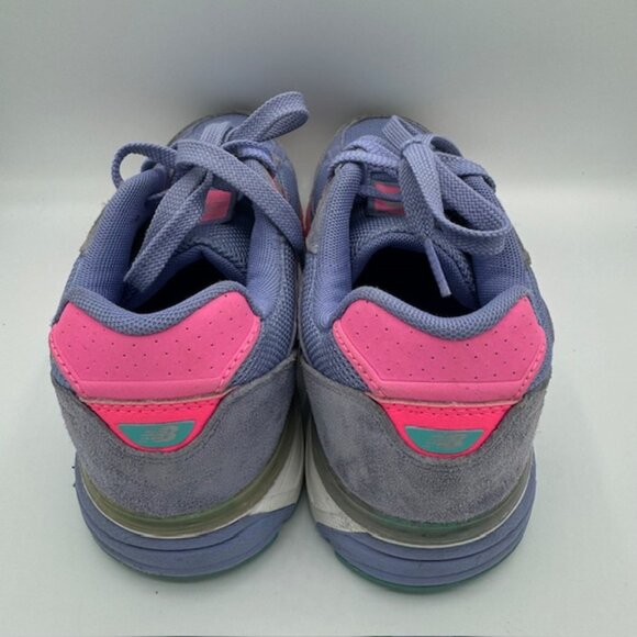 New Balance 990V4 Women's Purple & Pink Running Shoes Size 7 - Picture 4 of 5